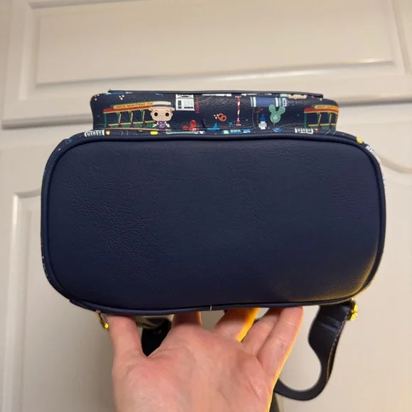 NWT Disney Parks Loungefly Dapper Dans Pop Mini Backpack Main Street Railway - Picture 5 of 11